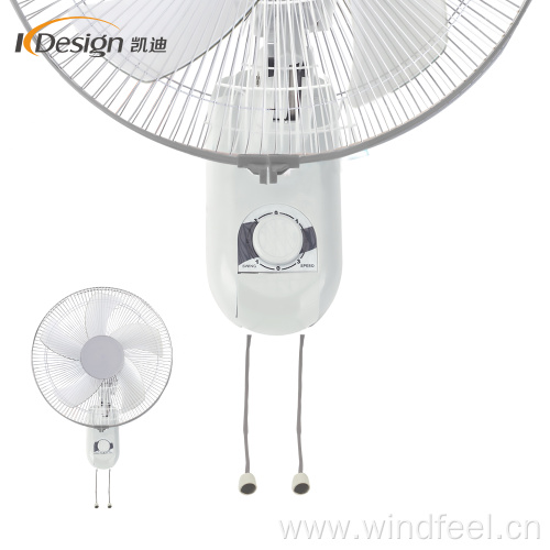 Small size high quality 220v wall fan house ABS material aluminum motor wall fans